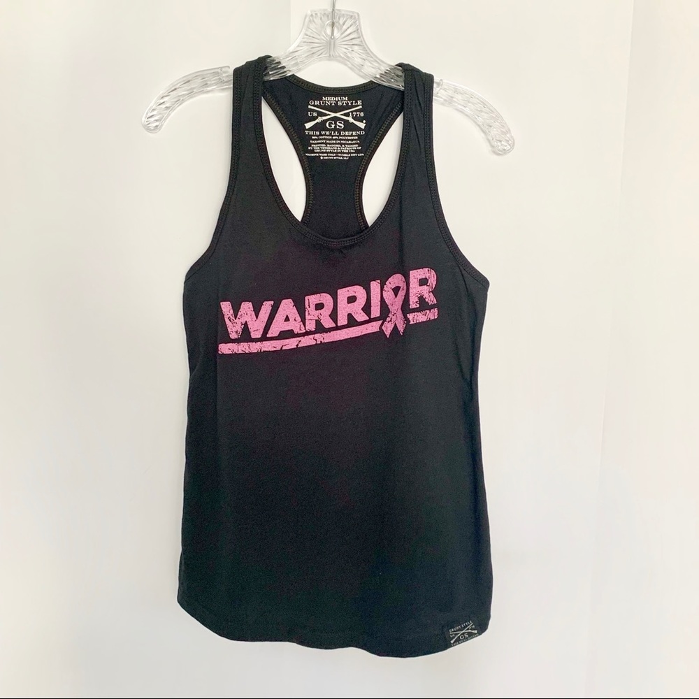 Grunt Style Cancer Warrior Tank-top